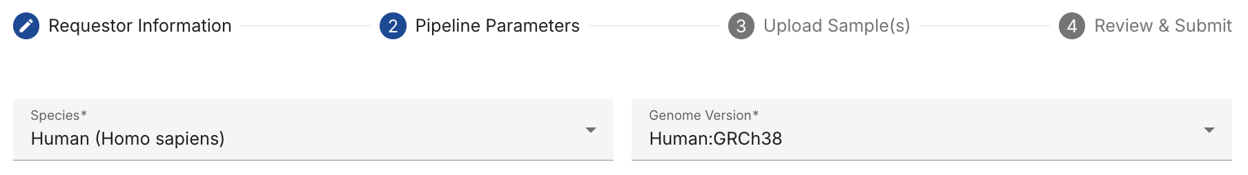 parameters information